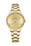 9084 Original Brand Stainless Steel Band Wrist Watch For Women With Box (Gold)