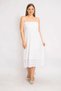 Women's Bone Chest Wide Gimp Elastic Hem Lace Detailed Strapless Dress 65n35680 - 6