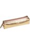 Gold Leather Pencil Case - 2