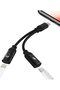 محول سماعة رأس Lightning مزدوج ودونجل شاحن - 6