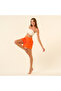 Tavas Mini 100% Cotton Skirt - Orange - 3