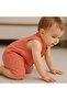 Cotton Muslin Baby Romper/ Button Closure Baby Romper/100% Cotton Muslin Romper - 4