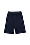 Boy's Navy Blue Knitted Shorts 50298078-Vr033