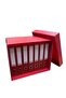 Dirilim Archive Box and Folder Set 42X35X30Cm and 7Pcs 29X5X32 Red Archive Set - 5
