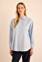 Cotton Shirt with Flywheel Detail on the Back - 5