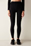 Rhodes Zippered Black Tights - 4