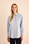 Cotton Shirt with Flywheel Detail on the Back - 3