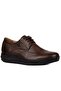 - Brown Leather Men's Casual Shoes 101-3118-65390 - 2