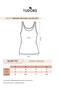 Women's Slim Fit Halter Neck Modal Fabric Anthracite Body Undershirt - 6