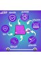 Microfiber Car Wash and Drying Towel Set - High Absorption Reusable Kitchen Cleaning Cloth, Ca - 4