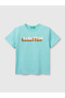 Turquoise Colored Boy's Printed Tshirt 1-6 Years