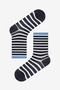 Shiny Line 2 Pack Black Gold Color Glitter Socket Socks - 2