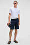 Mocassin Men's 100% Cotton Relaxed Fit Round Neck Short Sleeve White T-Shirt - 2