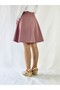 Six Pieces Woven Bell Skirt with Dried Rose - 5