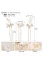 Lanthe Handmade Leaf and Flower Detailed Promise Engagement Wedding Wedding Elegant Bridal Hair Accessory - 6