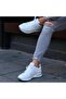 - White Leather Lace-Up Men's Casual Shoes 101-9005-H1255 - 3