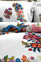 100% Cotton Percale Dowry Luxury 5D Digital Double Size Duvet Cover Set Embroidery - 4