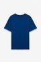 Aline Women's 100% Organic Cotton Deep V Neck Comfort Fit Petrol Blue T-Shirt - 3
