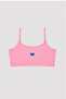 Girl's Geometric Crop Top - 3