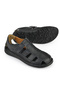 , Men's Genuine Leather Comfort Sandals 1511052Z5064 Black - 4