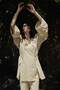 Lyocell Linen Lace Detailed Sand Beige Kimono - 5