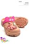 Eyeglasses Pattern Chain Eva Girl Child Beach Pool Slippers Sabo Slippers Puppy Mouth - 4