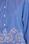 Women's Slim Fit Slim Fit Patterned Long Sleeve Classic Collar Shirt - 3