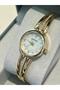 Retro Minimal Cutout Glass Women's Wristwatch - 3