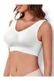 Women's Gathering Seamless Bustier - 3-Dimensional Stretchy Construction Seamless Comfortable Sports