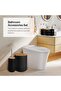 6-pcs Bathroom Accessory Set, Bathroom Set Includes Toothbrush Holder, Soap Dish, Toilet Brush - 5