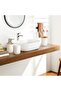 6-pcs Bathroom Accessory Set, Bathroom Set Includes Toothbrush Holder, Soap Dish, Toilet Brush - 6