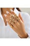Vita 10 Pieces Gold Ring Set