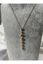 Zircon Stone Steel V Necklace - 3