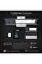 K632 Pro Noctis Wireless Gaming Keyboard 60% RGB Backlit, Bluetooth/2.4GHz/Wired, Ultra-Thin, Tri-Mo - 7