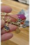 Coating Mashallah Written Blue Stone Baby Lapel Pin 5 cm Tysysh0001