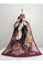 Pattern Watercolor Crepe Cotton Shawl High Quality, Fine Texture Soft Chiffon