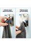 4-Pack Self-Adhesive Stainless Steel Wall Towel Hooks (silver, no-drill). - 2
