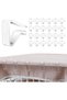 24 Pieces Transparent Plastic Tablecloth Clips,Windproof Table Cover Holder Clamps for Home,Wedding,Party,and Picnic