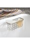 Interdesign Gia Suction Kitchen Sink Caddy, Sponge Holder For Kitchen Accessories - Satin - 3