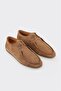 Brown Leather Men's Casual Shoes - 2