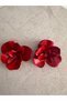 Helen Jewerly Red Brand Model Viral Pinterest Flower Earrings