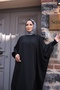 سحاب إغلاق على شكل خفاش - أسود - 7