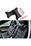 2 Pcs Dark Beige Pu Leather Car Seat Head Pillow - 2