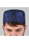 Mevlidhan Namaz Takkesi Topbaş Hafız Embroidered Navy Blue - 4