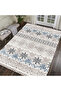 Rectangular Soft Touch Carpet Multicolour 140 x 202cm - 3