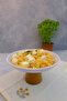 Macaroni Wooden Leg 22.5 cm Melamine Serving Plate, Pit Presentation Plate, Presentation Plate, Bowl - 3
