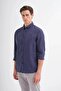 Men's Long Sleeve Linen Shirt 2037 - 3
