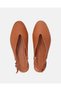 Genuine Leather Buckle Casual Women's Ballerinas - 6