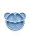 3 Piece Rabbit Figured Baby Kids Fork Spoon and Food Plate Set - 3