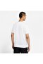 M Nsw Tee Icon Swoosh Men's White T-Shirt - Dc5094-100 - 2